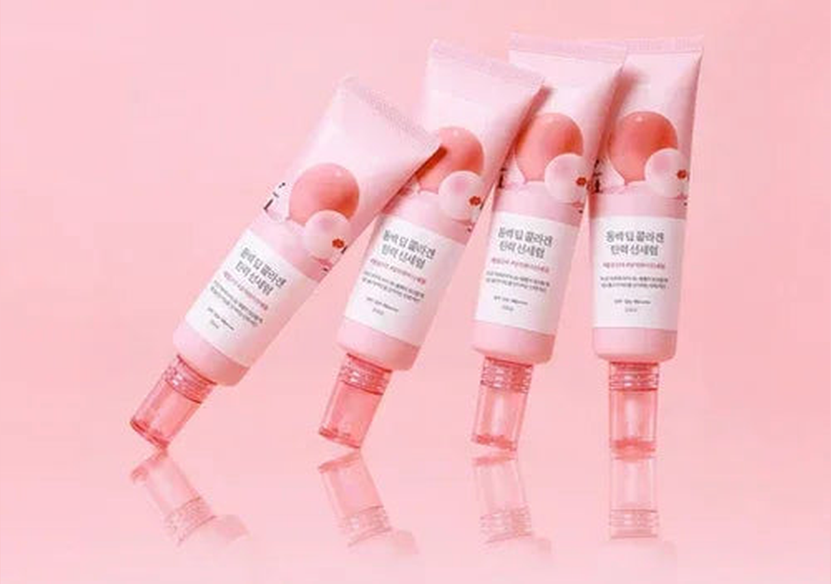 ROUND LAB | Camellia Deep Collagen Firming Sun Serum SPF50+ - 50 ml