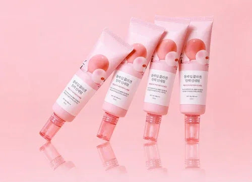 ROUND LAB | Camellia Deep Collagen Firming Sun Serum SPF50+ - 50 ml - InternationalCosmetic