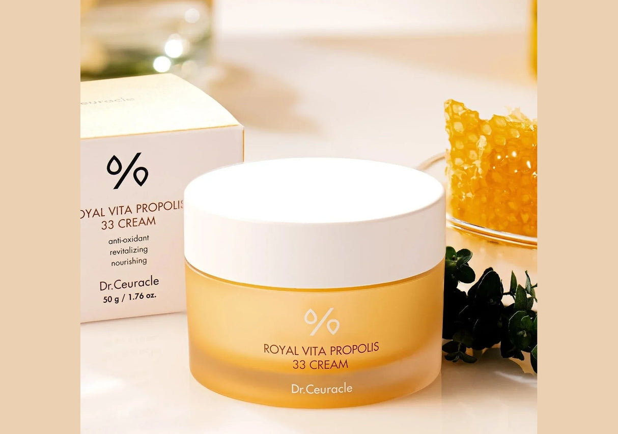 DR. CEURACLE | Muestra Royal Vita Propolis 33 Cream - 2ml - InternationalCosmetic