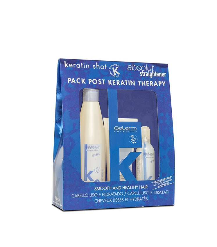 SALERM | Keratin Shot Kit de Mantenimiento