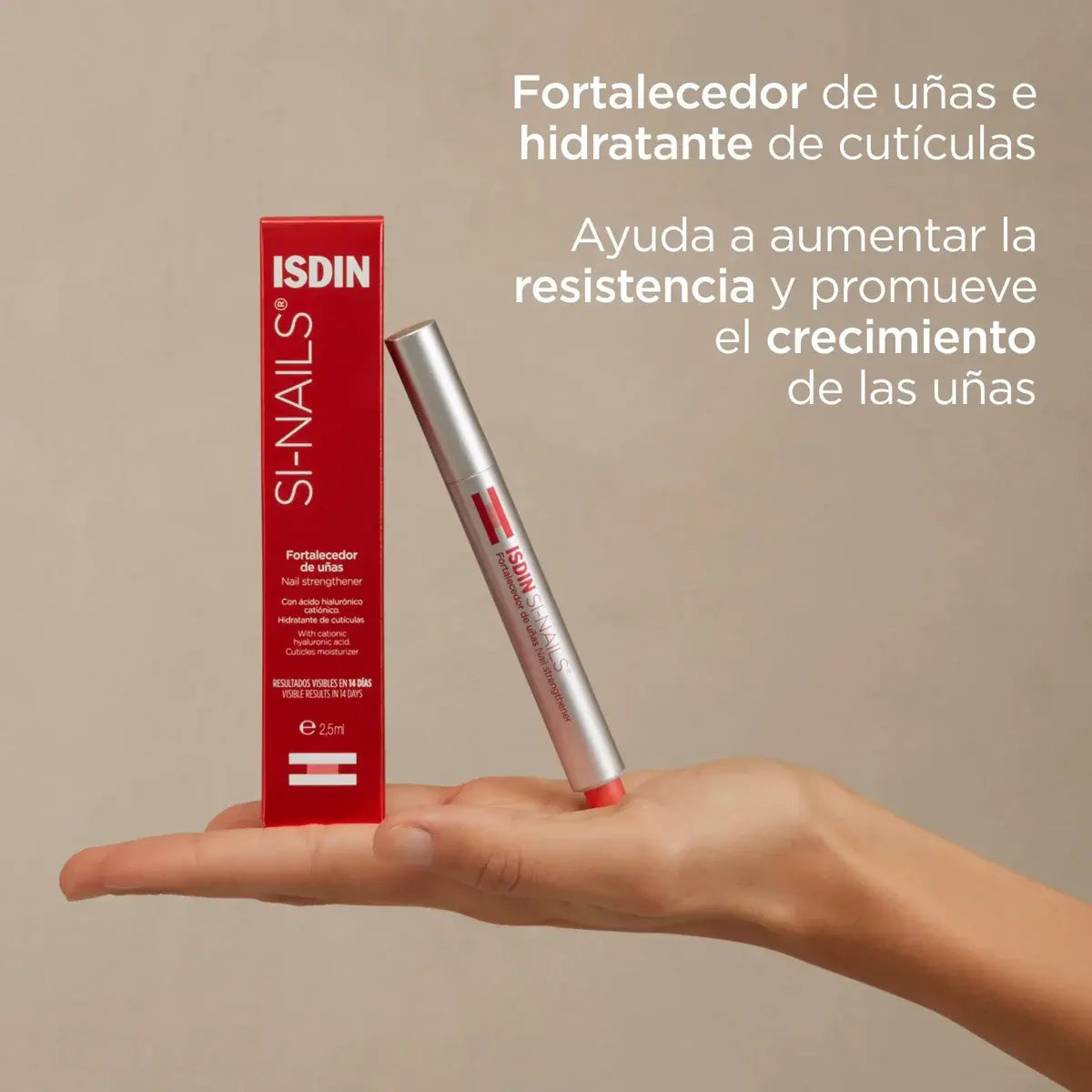 ISDIN | SI-NAILS® Fortalecedor de uñas - 2.5ml