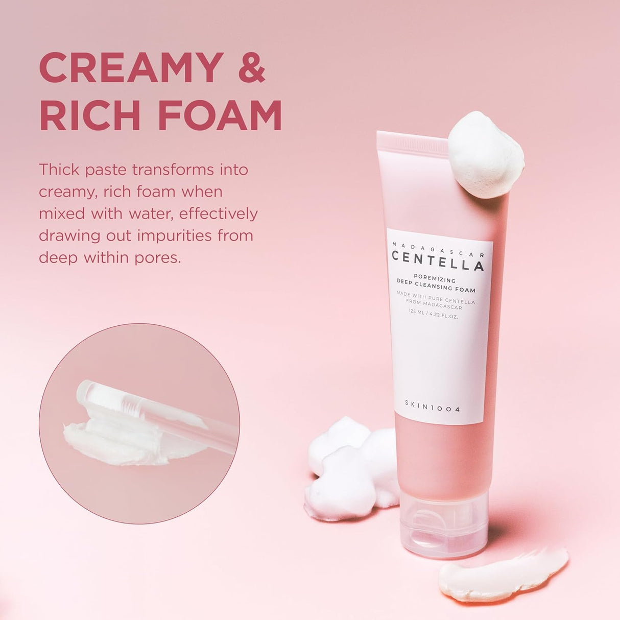 SKIN 1004 | Madagascar Centella Poremizing Deep Cleansing Foam - 125ml
