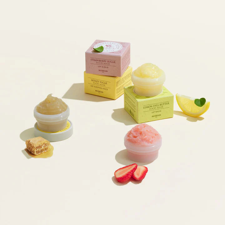 SKINFOOD | Lemon Dill Butter Food Mask Lip Balm - 21gr