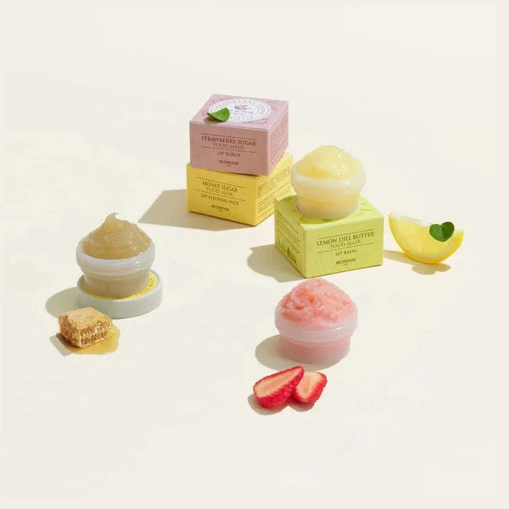 SKINFOOD | Honey Sugar Lip Sleeping Pack - 21gr - InternationalCosmetic