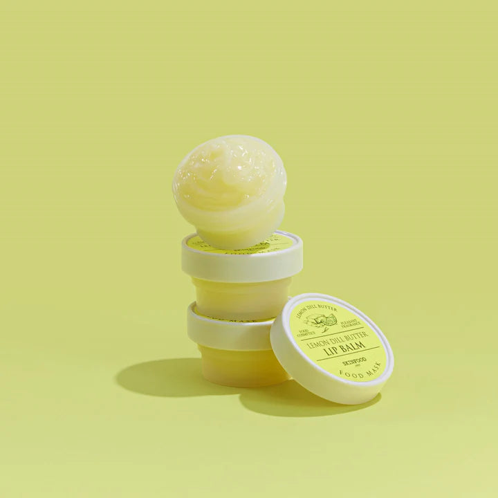 SKINFOOD | Lemon Dill Butter Food Mask Lip Balm - 21gr