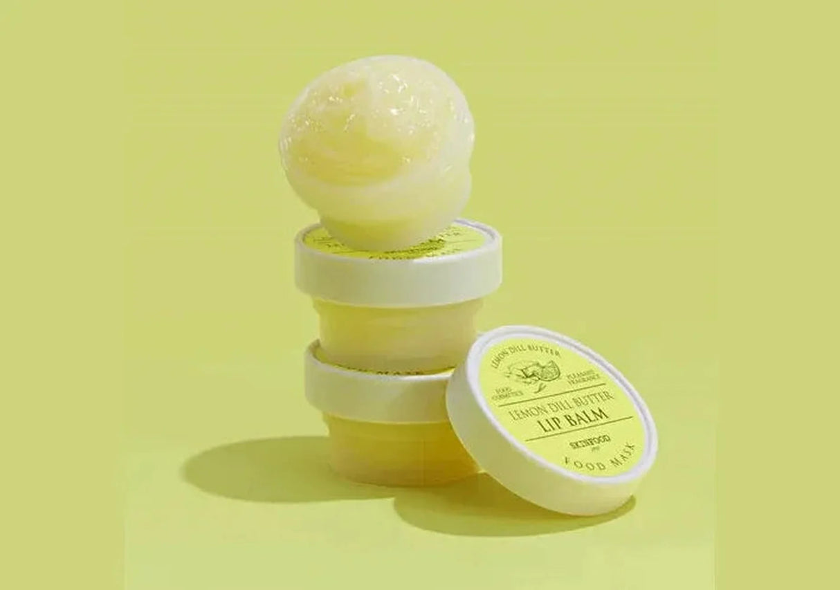 SKINFOOD | Lemon Dill Butter Food Mask Lip Balm - 21gr