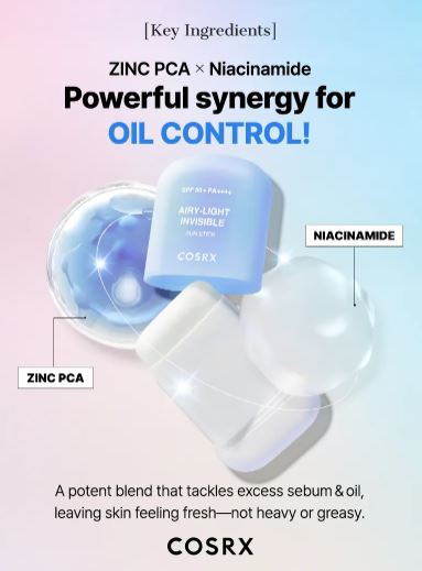 COSRX | Airy‑Light Invisible Sun Stick SPF50+ - 19gr