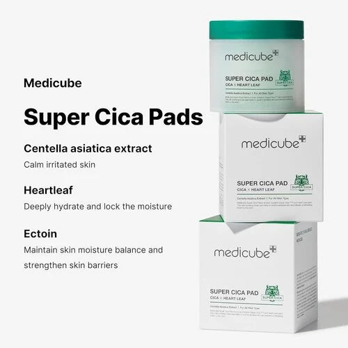 MEDICUBE | Super CICA Toner Pad