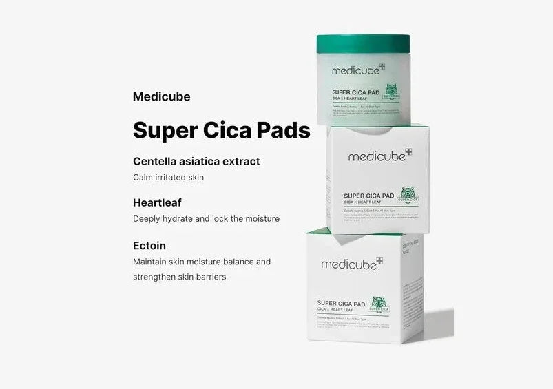 MEDICUBE | Super CICA Toner Pad - InternationalCosmetic