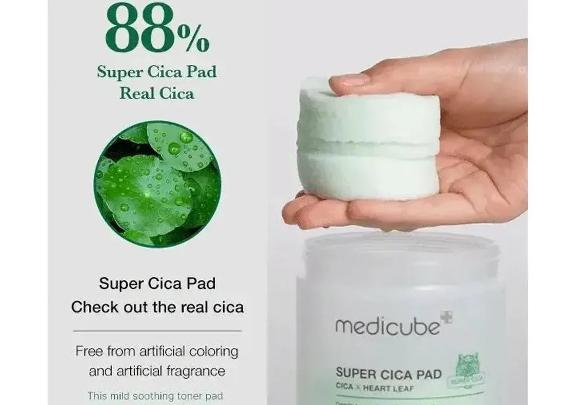 MEDICUBE | Super CICA Toner Pad - InternationalCosmetic