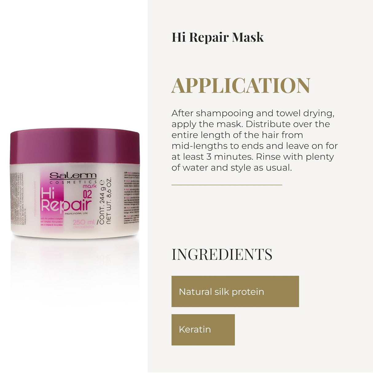 SALERM | Hi Repair Mascarilla - 250ml