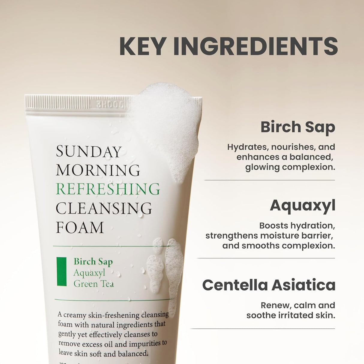 AXIS-Y | Sunday Morning Refreshing Cleansing Foam - 120ml