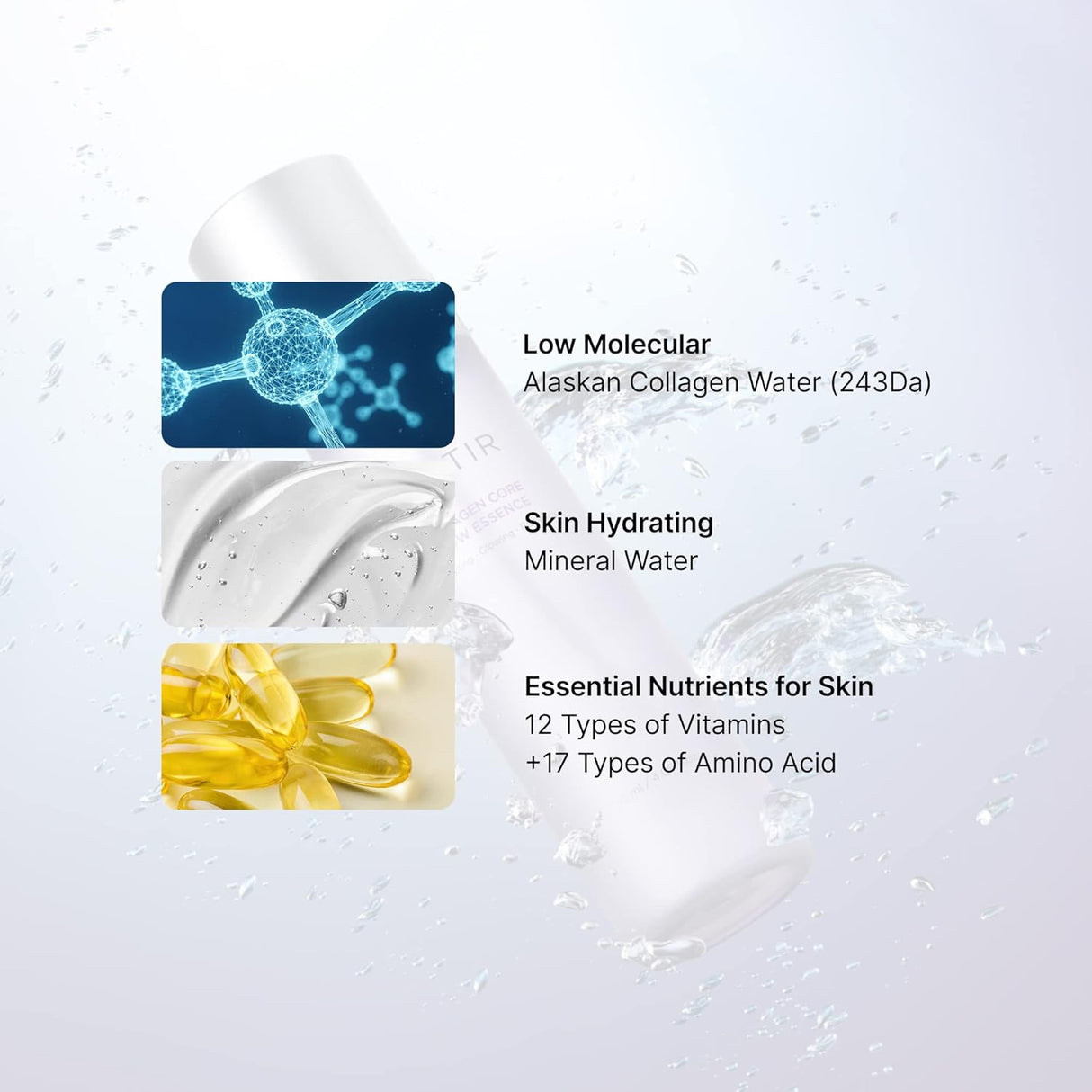 TIRTIR | Collagen Core Glow Essence - 120ml