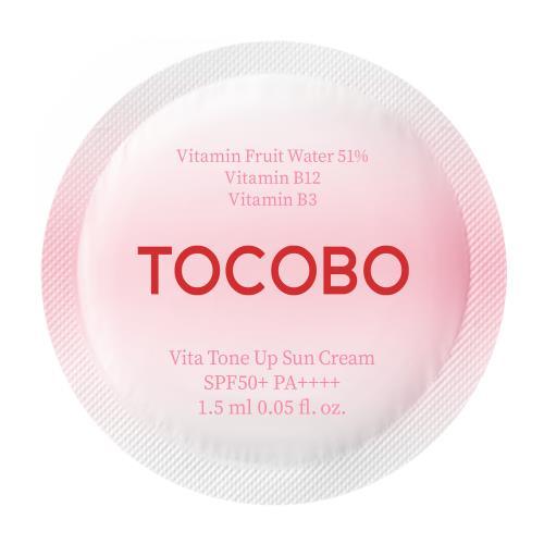 TOCOBO | Vita Tone Up Sun Cream SPF50+ Muestra - 1.5 ml - InternationalCosmetic