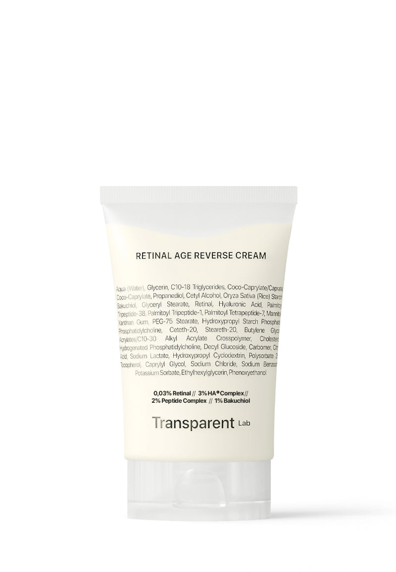 TRANSPARENT LAB | Retinal Age Reverse Cream - 50ml