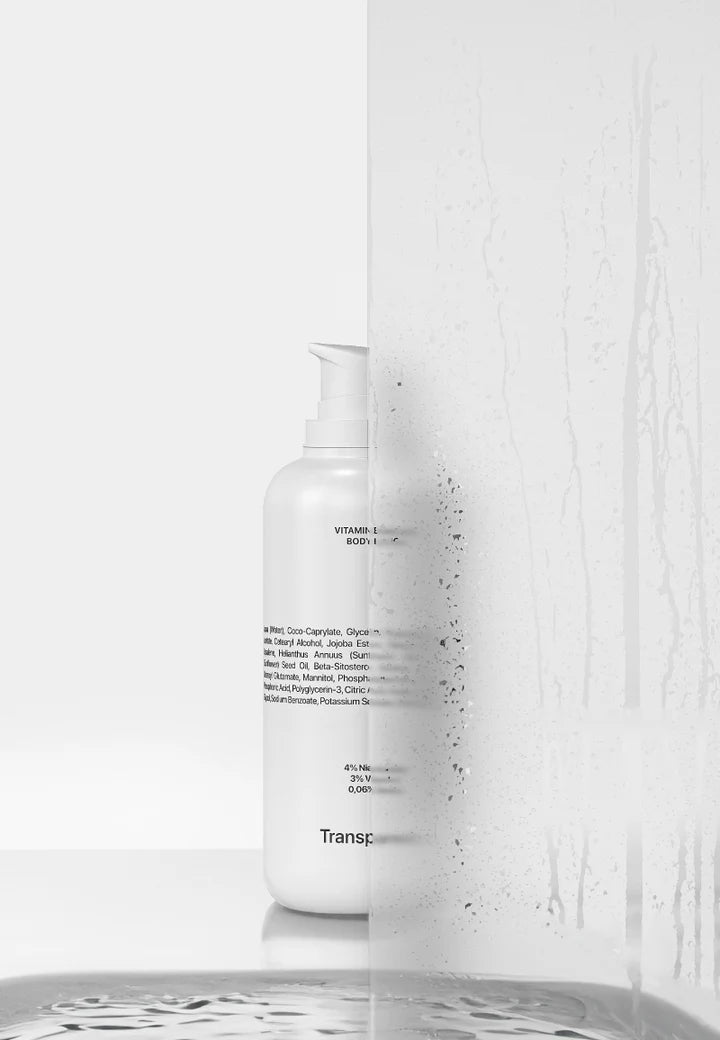 TRANSPARENT LAB | Vitamin Enriched Body Lotion - 400ml