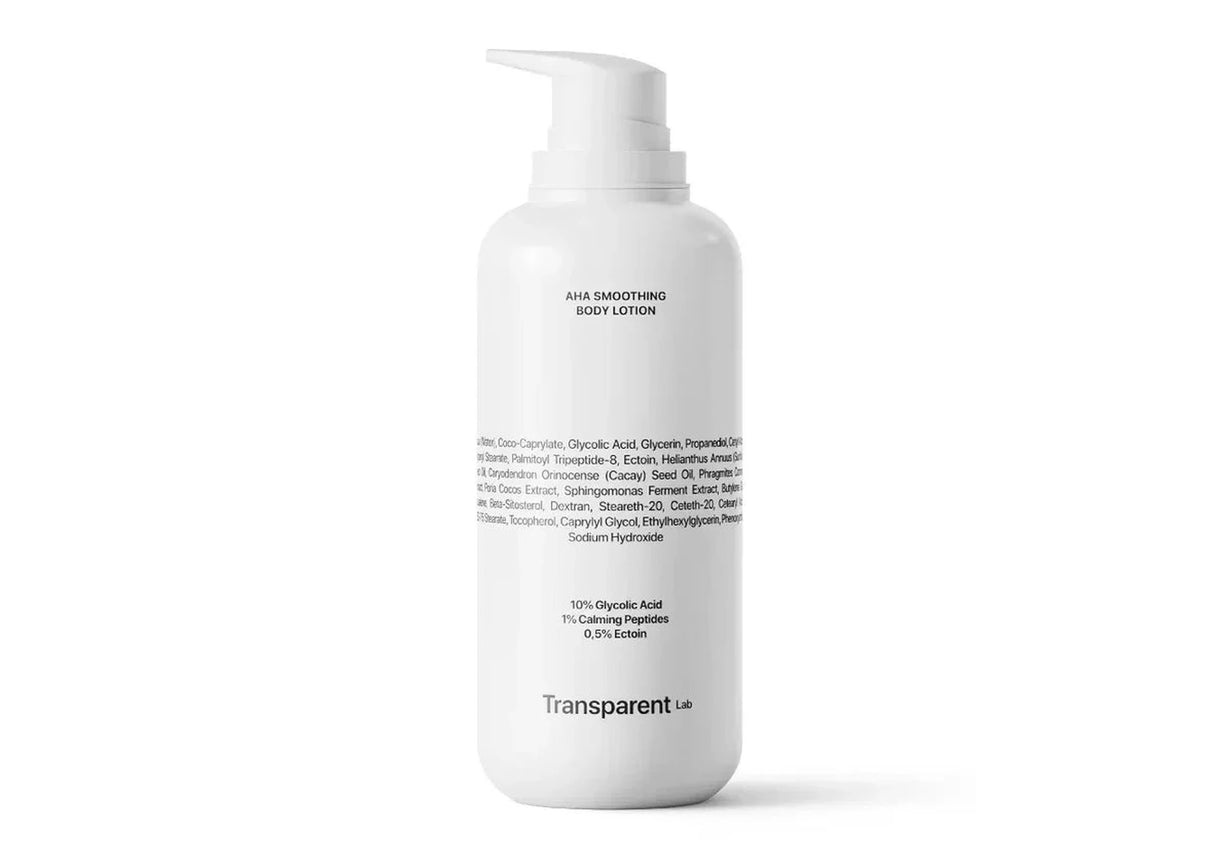 TRANSPARENT LAB | AHA Smoothing Body Lotion - 400ml
