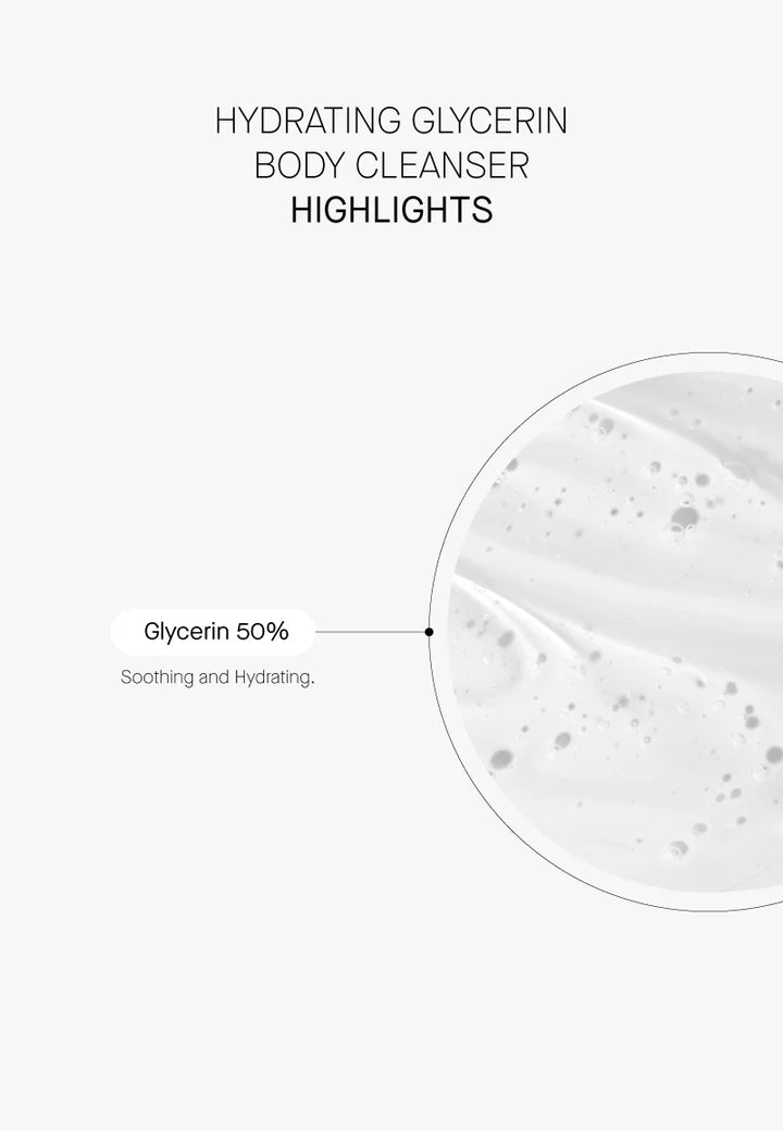 TRANSPARENT LAB | Hydrating Glycerin Body Cleanser - 400ml