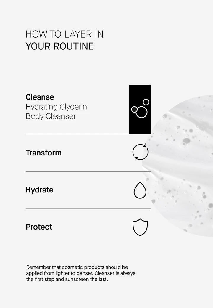 TRANSPARENT LAB | Hydrating Glycerin Body Cleanser - 400ml