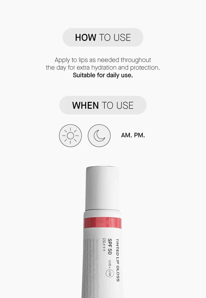 TRANSPARENT LAB | Tinted Lip Gloss SPF 50 - 15ml - InternationalCosmetic