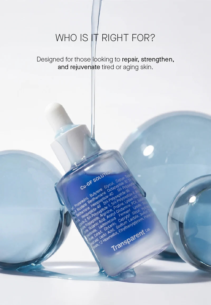TRANSPARENT LAB | Cu-GF Solution - 30ml