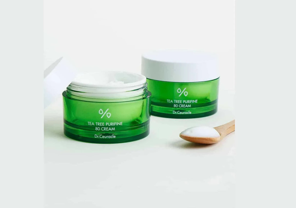 DR. CEURACLE | Muestra Tea Tree Purifine 80 Cream - 1.5ml