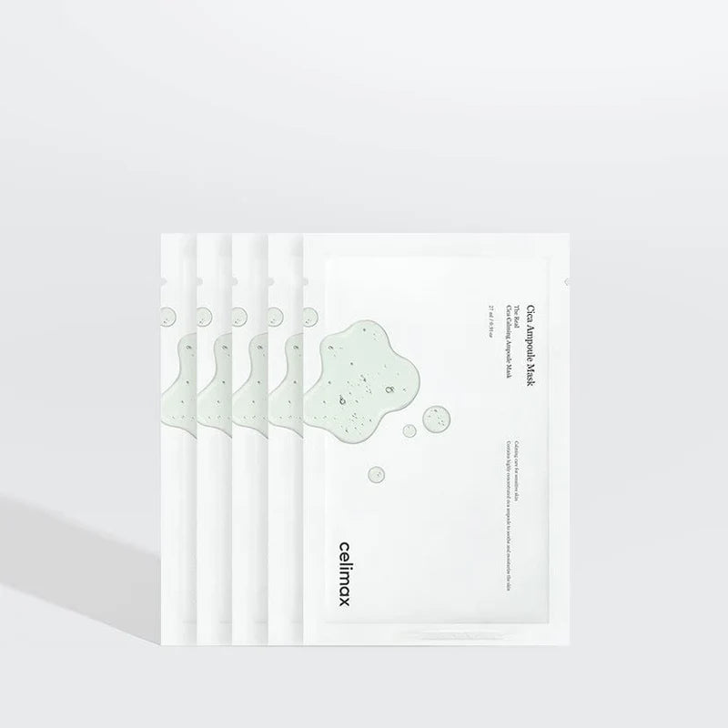 The Real Cica Calming Ampoule Mask 5uds