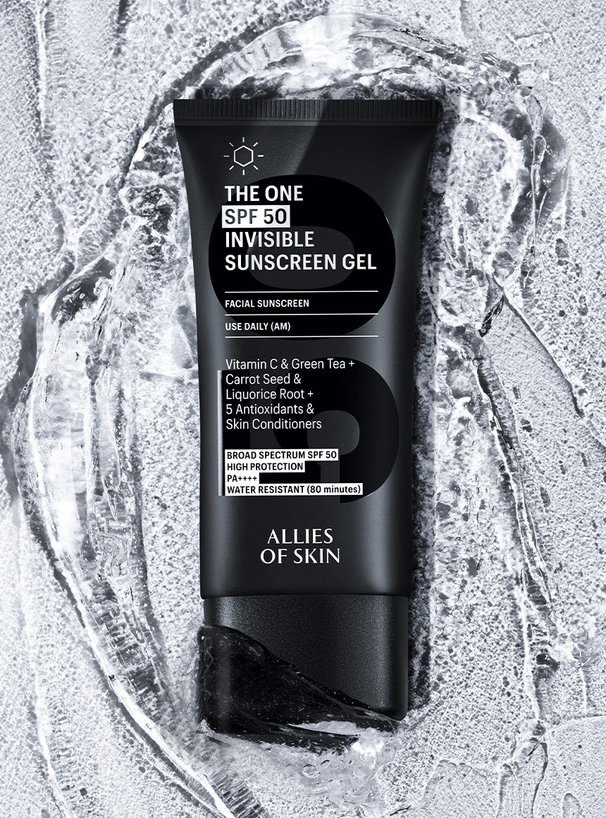 ALLIES OF SKIN | Formato viaje - THE ONE SPF 50 Invisible Sunscreen Gel - 20ml - InternationalCosmetic