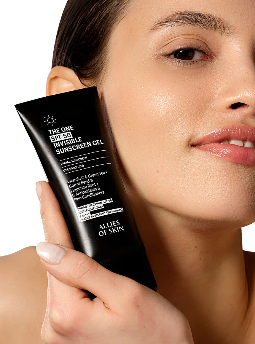 ALLIES OF SKIN | Formato viaje - THE ONE SPF 50 Invisible Sunscreen Gel - 20ml - InternationalCosmetic