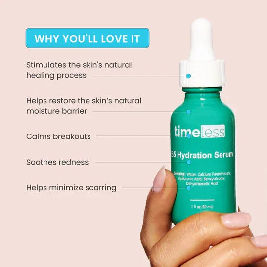 TIMELESS | Vitamin B5 Hydration Serum - 30ml - InternationalCosmetic
