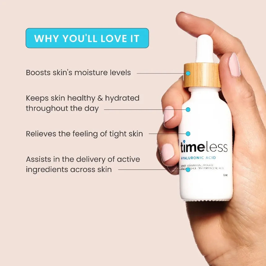 TIMELESS | Hyaluronic acid 100% Pure - 30ml