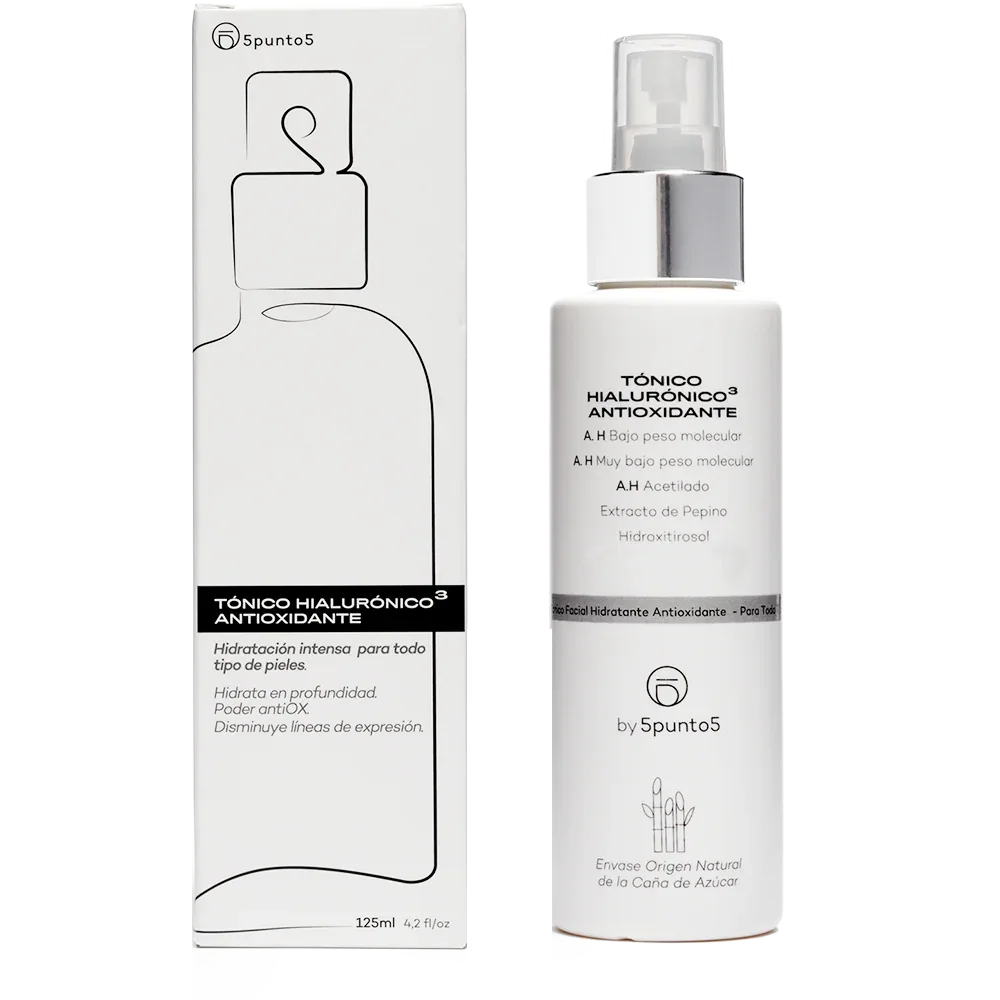 5PUNTO5 | Tónico Hialurónico Antioxidante - 125ml - InternationalCosmetic