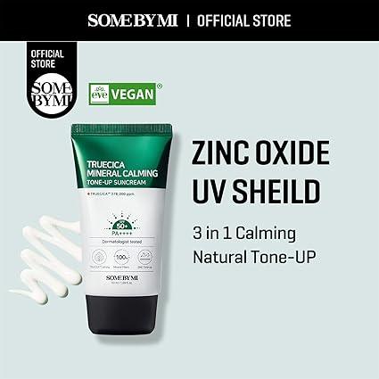 SOME BY MI | Truecica Mineral Calming Tone-Up Suncream SPF50+ - 50ml - InternationalCosmetic