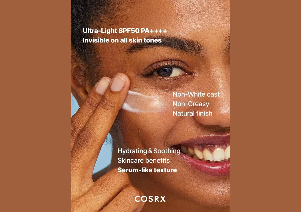 COSRX | Ultra-Light Invisible Sunscreen SPF50 - 50ml - InternationalCosmetic