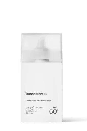 TRANSPARENT LAB | Ultra Fluid Cica Sunscreen - 100ml - InternationalCosmetic