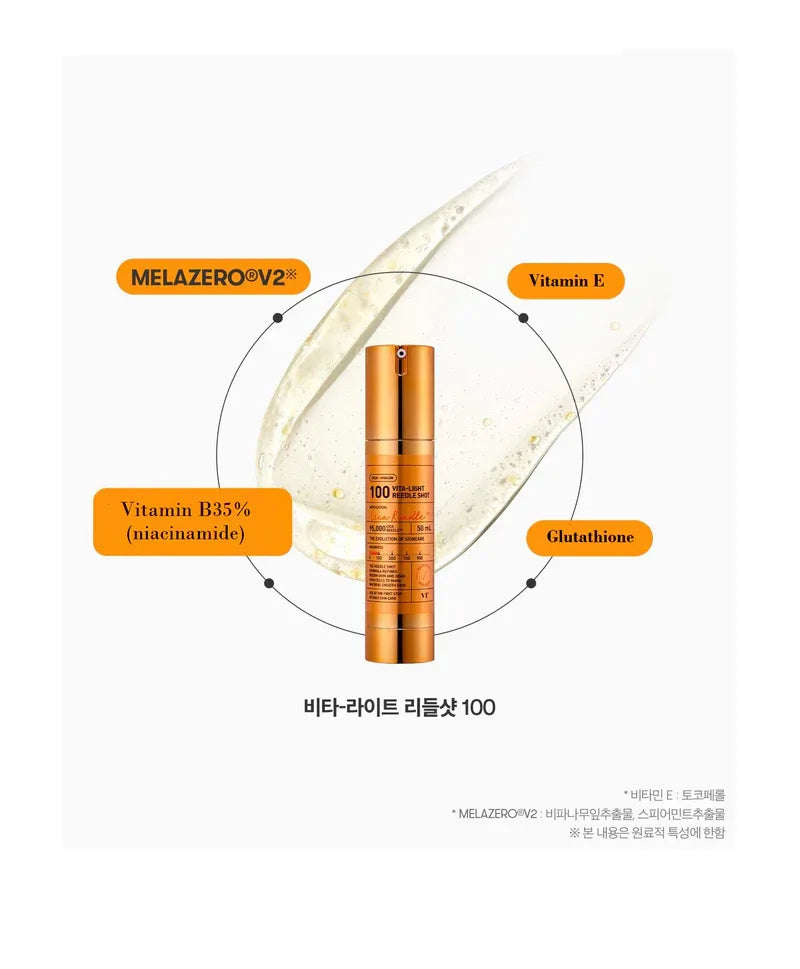 VT COSMETICS | Vita-Light Reedle Shot 100 - 50ml - InternationalCosmetic