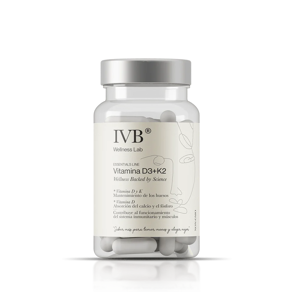 IVB WELLNESS LAB | Vitamina D3+K2 - 60 Cápsulas