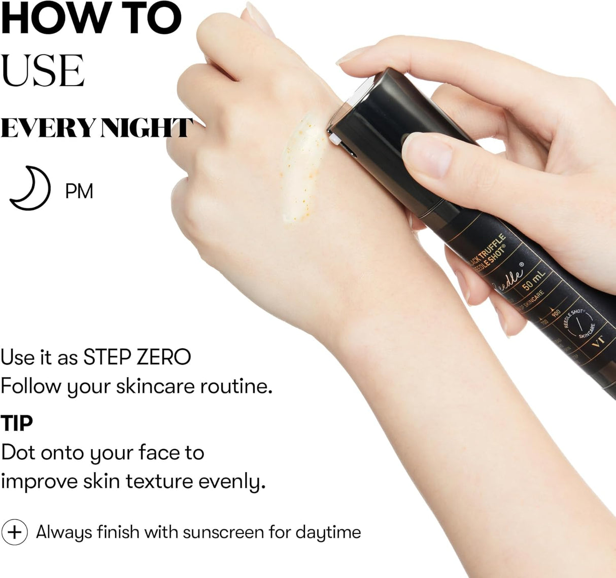 VT COSMETICS | Black Truffle Reedle Shot 100- 50ml