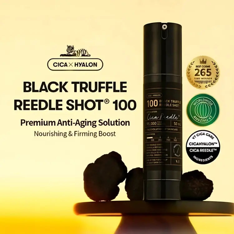 VT COSMETICS | Black Truffle Reedle Shot 100- 50ml