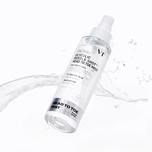 VT COSMETICS | Glycolic Acid Reedle Shot Head To Toe Mist - 120ml