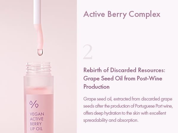 DR. CEURACLE | Vegan Active Berry Lip Oil - 4,5ml