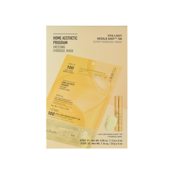VT COSMETICS | Vita-Light Reedle Shot 100 2step Hydrogel mask