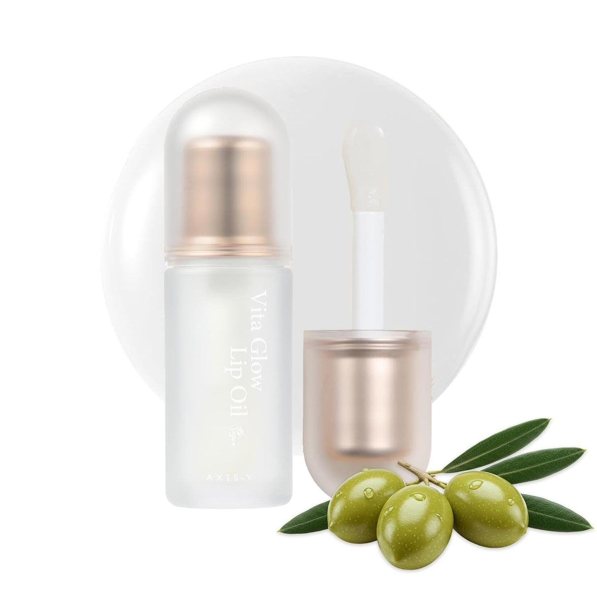 AXIS-Y | Vita Glow Lip Oil – Dreamy Olive - 4.5gr
