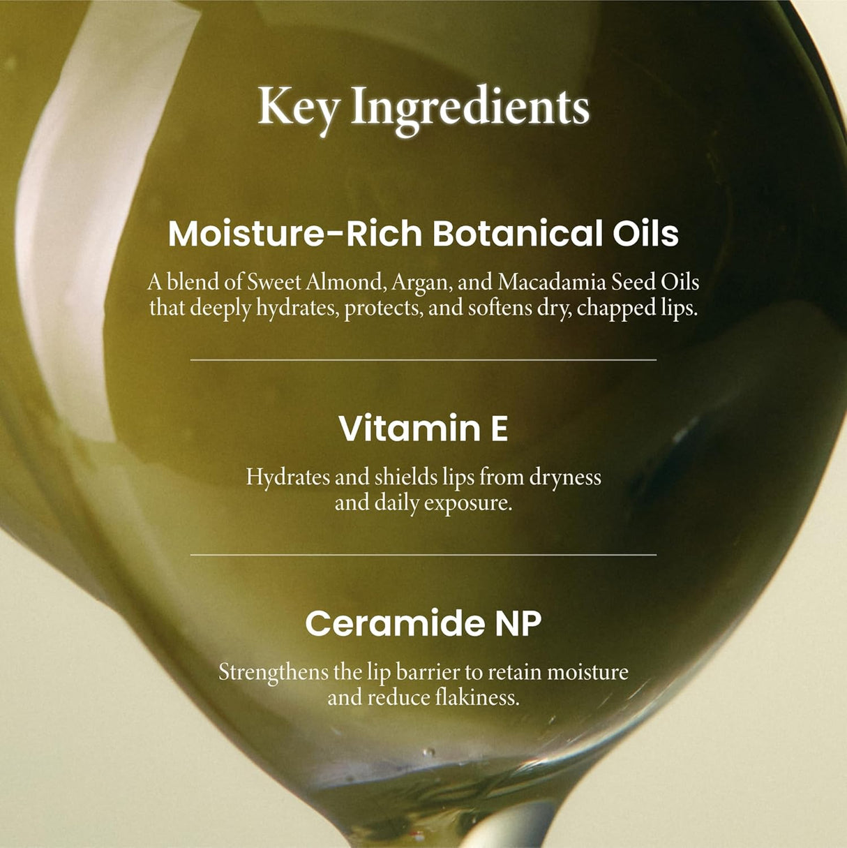 AXIS-Y | Vita Glow Lip Oil – Dreamy Olive - 4.5gr