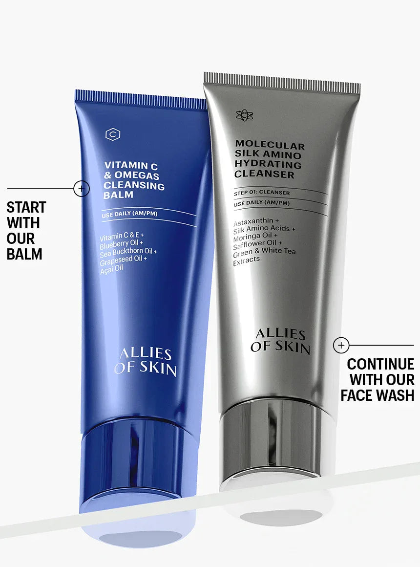 ALLIES OF SKIN | Vitamin C & Omegas Cleansing Balm - 100ml - InternationalCosmetic