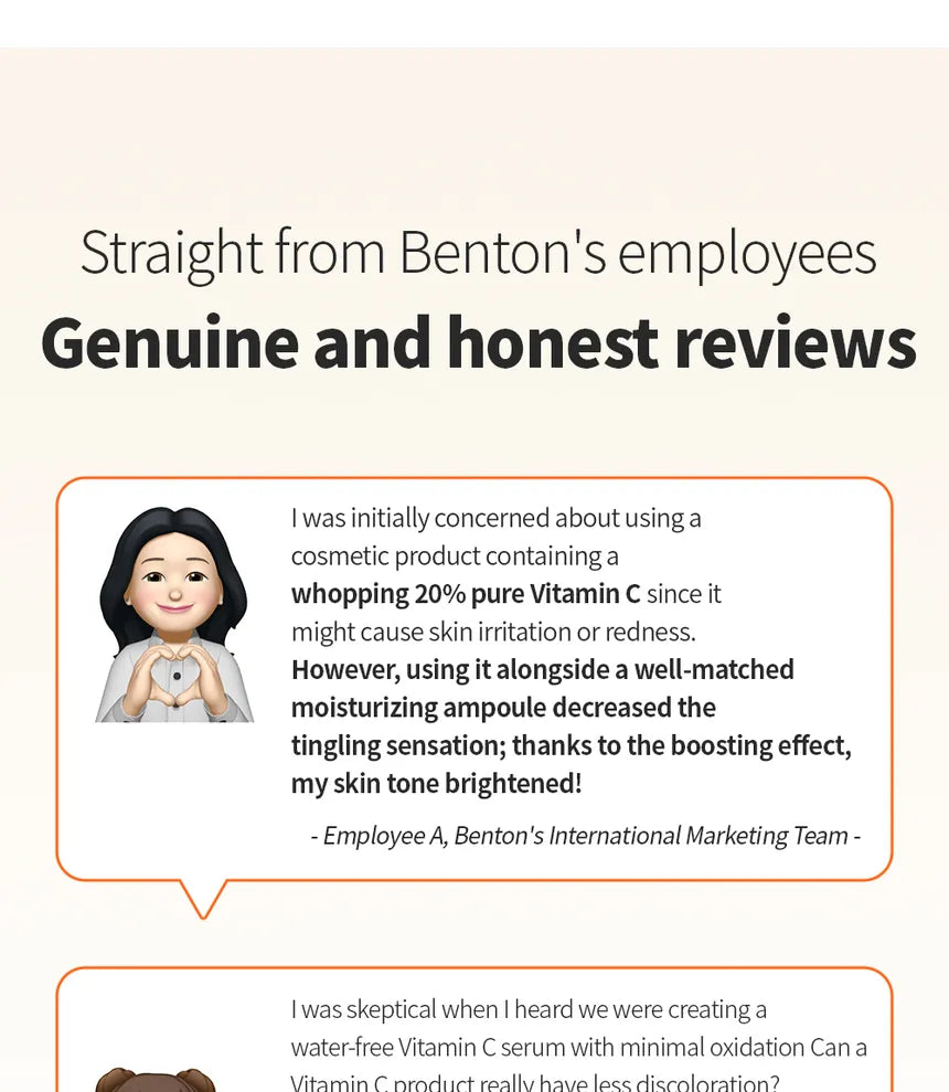 BENTON | Vitamin C Serum 20% - 30ml