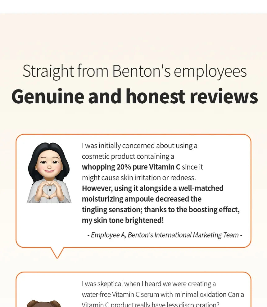 BENTON | Vitamin C Serum 20% - 30ml - InternationalCosmetic