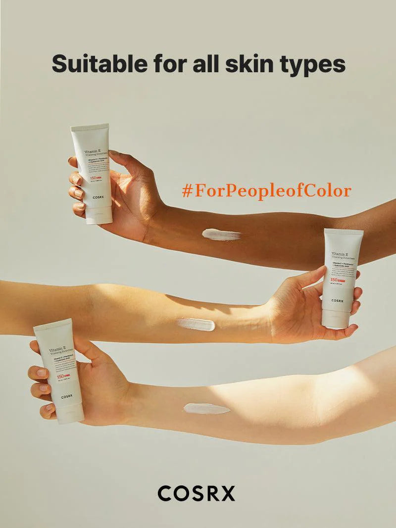 COSRX | Vitamin E Vitalizing Sunscreen Protector Solar SPF50+