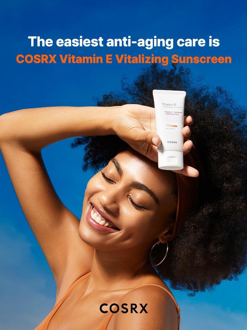 COSRX | Vitamin E Vitalizing Sunscreen Protector Solar SPF50+
