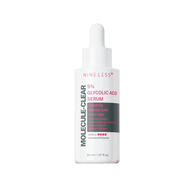 NINE LESS | 5% Glycolic Acid Serum - 30 ml